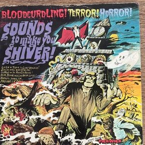 Vintage Horror Vinyl Record